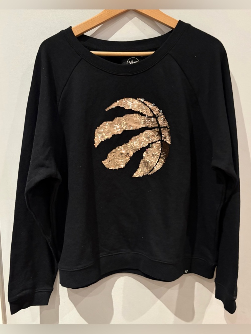 47 Brand NBA Toronto Raptors Sequins Sweatshirt